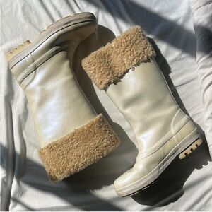UGG fur trimmed boots!